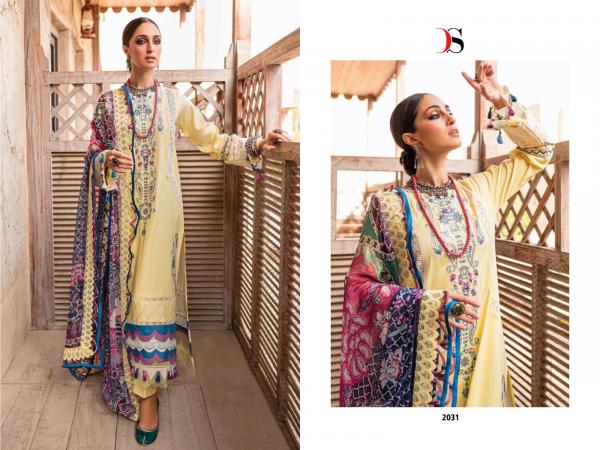 Deepsy Firdous Ombre Embroidered Designer Pakistani Suit Collection